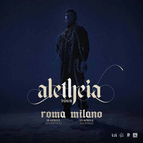 Izi live a Roma per l'Aletheia Tour