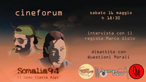 Somalia94 - cineforum e dibattito online con il regista Marco Giolo