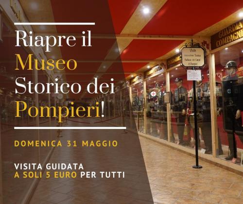 Riapre il Museo Storico dei Pompieri: domenica 31 maggio visita guidata a soli 5 euro per tutti!