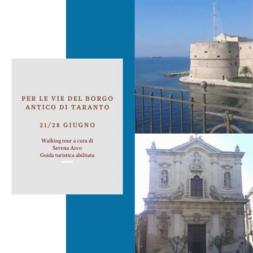 Walking tour: Per le vie del Borgo antico di Taranto