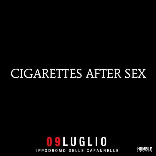 Cigarettes After Sex per "Rock in Roma"