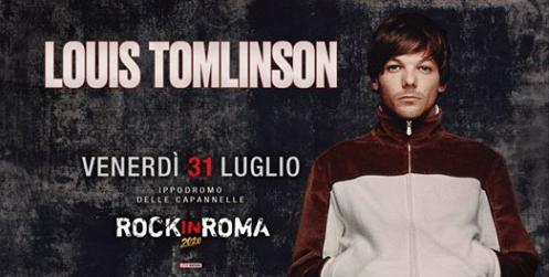 Louis Tomlinson torna in Italia per Rock in Roma