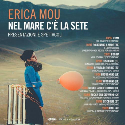 Erica Mou presenta a Roma il suo romanzo d'esordio