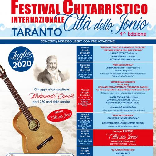 FESTIVAL CHITARRISTICO INTERNAZIONALE CITTÀ DELLO JONIO