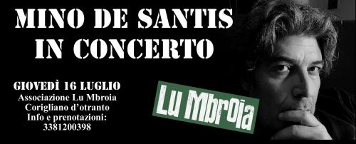 Mino de Santis in Concerto