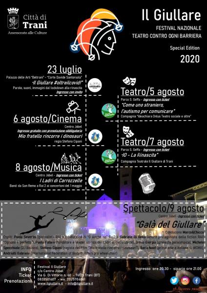 Special Edition 2020: Festival Nazionale il Giullare 2020