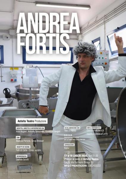 Il coraggio di essere inattuali: “Andrea Fortis”, il lavoro teatrale di Aldo Augieri per Aslfalto teatro