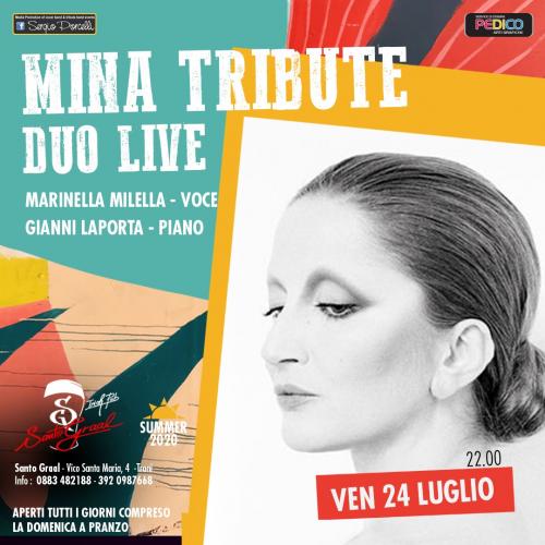 Mina tribute - duo live Trani Santo Graal