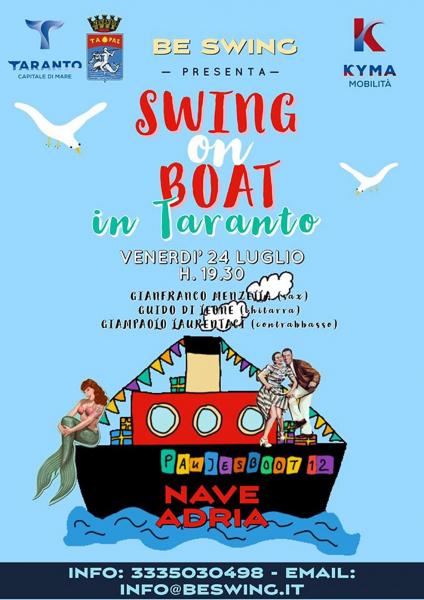 Swing on boat in Taranto
