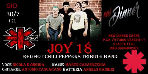 Joy 18 Red hot chili peppers tribute band live @New dinner caffè