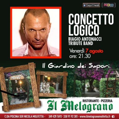 Concetto Logico - Biagio Antonacci tribute band acoustic live Molfetta