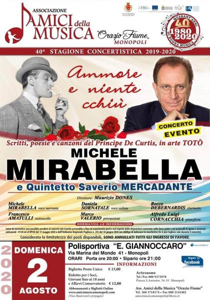 Michele Mirabella omaggio a Totò