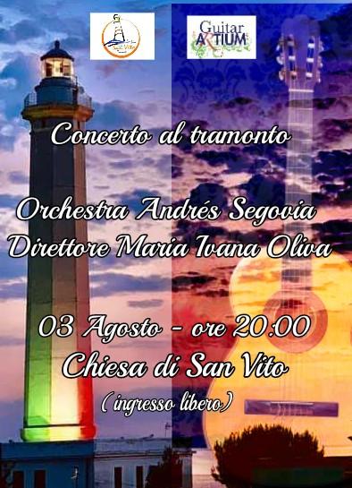 Concerto al Tramonto Orchestra Andrés Segovia - Direttore Maria Ivana Oliva