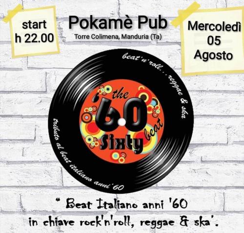 The '60 Beat LIVE@Pokamè Pub-Manduria (Ta)