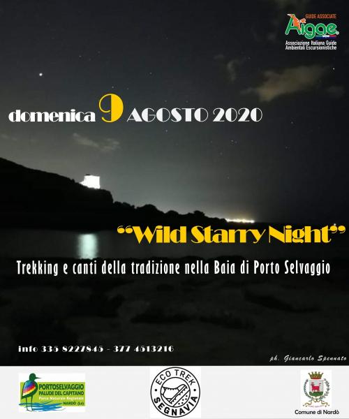 "Wild Starry Night". Trekking e canti della tradizione nella Baia di Porto Selvaggio
