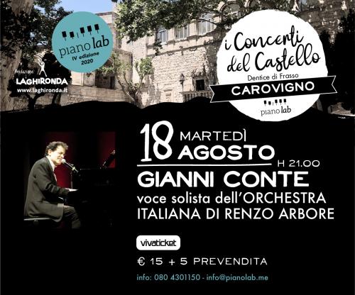 Piano Lab 2020 - Recital di Gianni Conte