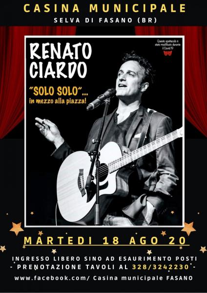 SOLO SOLO in mezzo alla piazza!