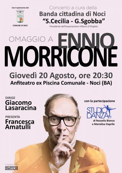 Omaggio a Ennio Morricone con la Banda Cittadina "S. Cecilia-G. Sgobba" di Noci