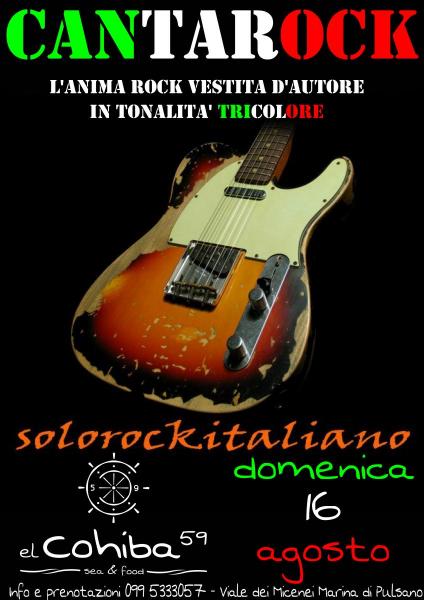 CANTAROCK SoloRockItaliano Live