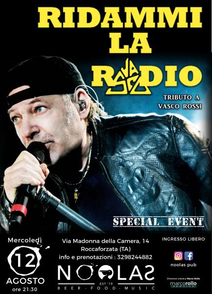 RIDAMMI LA RADIO Vasco Rossi Tribute