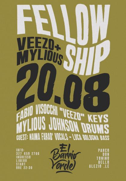 Mylious Johnson + Veezo live con Fellowship