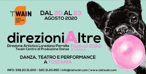 direzioniAltre Festival 2020 - danza, teatro e performance a Tuscania