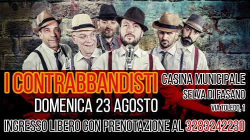 "I Contrabbandisti" Live in Selva di Fasano