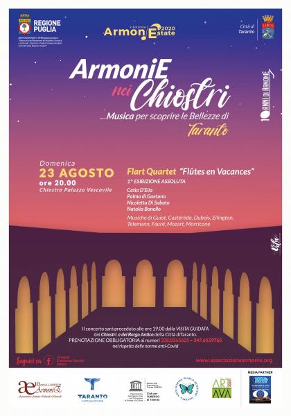 ArmoniE nei Chiostri ...Flart Quartet in Concerto