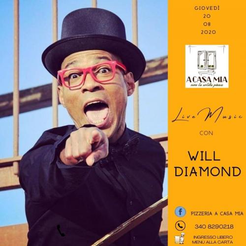 Live Music a Casa Mia  con Will Diamond