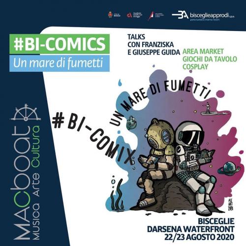 Festival MACboat, prossimo weekend all’insegna del fumetto con #Bi-Comix