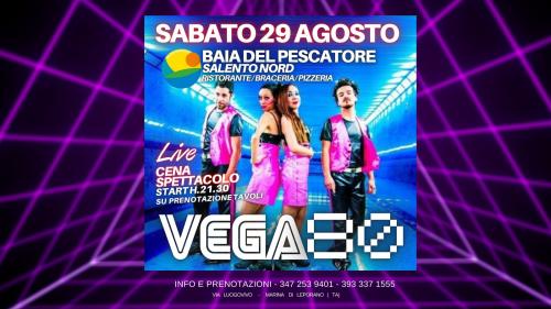 lo show dei Vega 80 Live Band