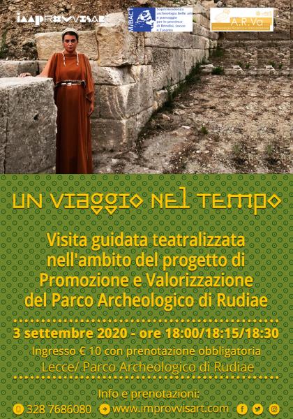 Un viaggio nel tempo al Parco Archeologico di Rudiae
