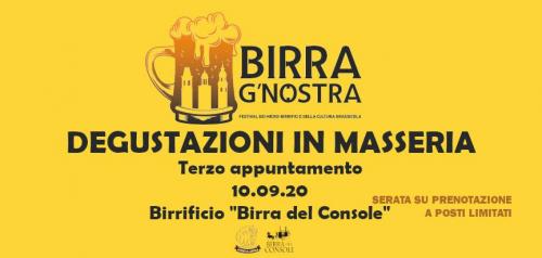 Degustazioni in Masseria | Birrificio "Birra del Console" 10.09.20