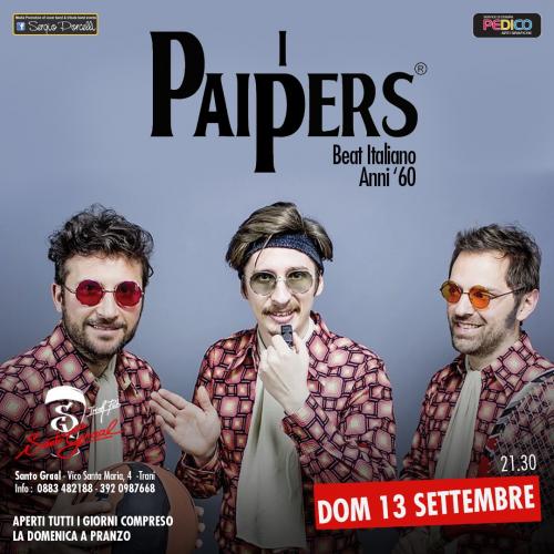 I Paipers - Musica Italiana Anni 60 - Trani Santo Graal