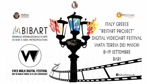 Italy Greece "RestArt Project" digital videoart festival