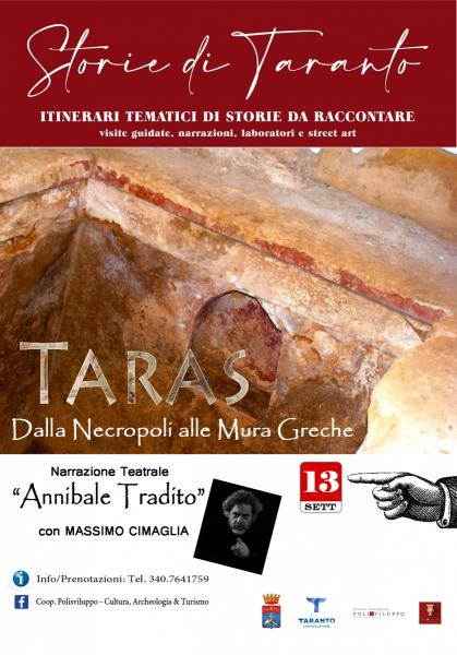 STORIE DI TARANTO - "Taras, Dalla Necropoli alle Mura Greche"