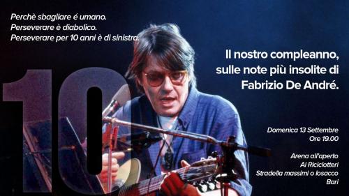 10 Anni di Maltesi - Tributo a Fabrizio De André