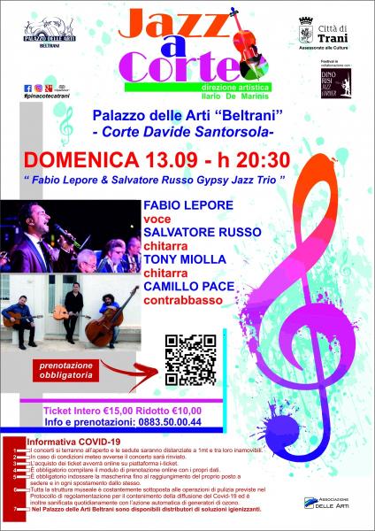 Jazz a Corte - Fabio Lepore & il Salvatore Russo Gypsy Jazz Trio