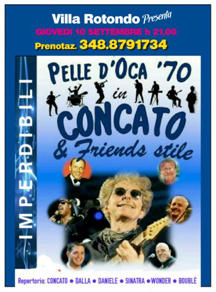 Pelle d'Oca 70, tributo a F. Concato e Friends