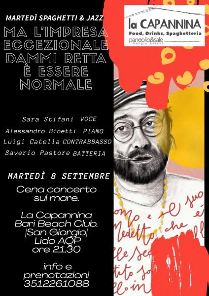 SPAGHETTI JAZZ in CAPANNINA