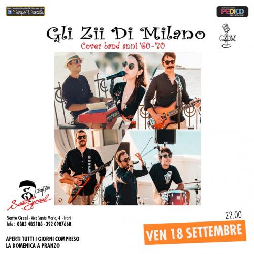 GLI ZII DI Milano - Cover Band anni '60-'70 a Trani