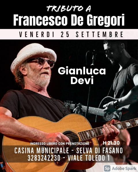Gianluca Devi Omaggio  a Francesco De Gregori