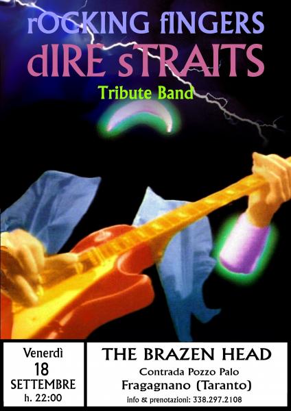 rOCKING fINGERS - dIRE sTRAITS Tribute Band - in concerto