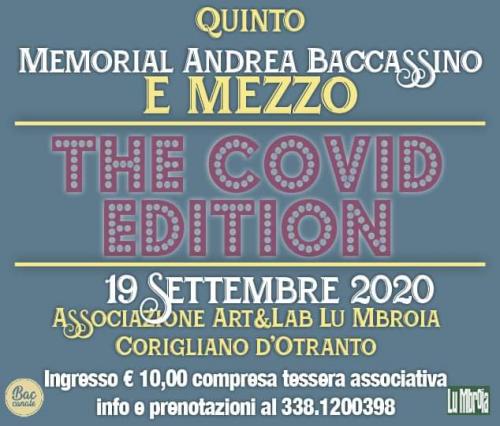 Quinta edizione e mezzo del Memorial Andrea Baccassino
