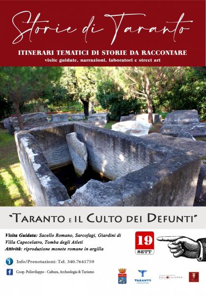 "STORIE di TARANTO". La Taranto Romana e il Culto dei Defunti