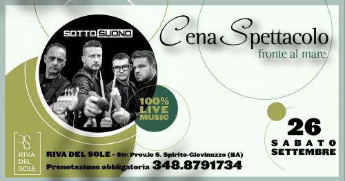 Cena fronte Mare con i Sottosuono Live Band
