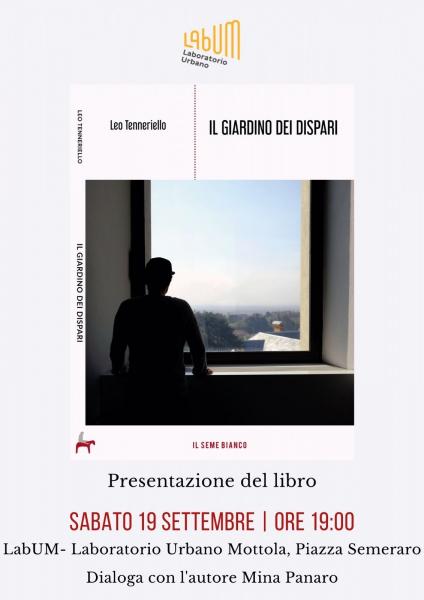 Presentazione del libro "Il giardino dei dispari" di Leo Tenneriello