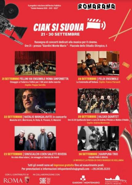 CIAK SI SUONA 2020, la rassegna dedicata alla musica da film