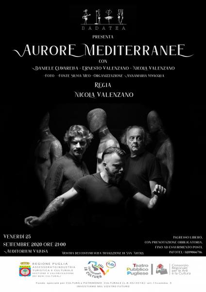 Aurore Mediterranee - reading poetico  DA K. KAVAFIS A M. DARWISH