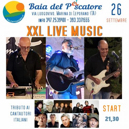 Dinner show -tributo ai cantautori italiani con XXL live music